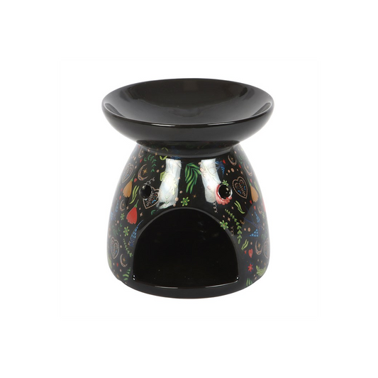 Midnight Bloom Print Oil Burner