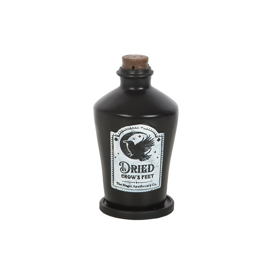 Dried Crow's Feet Incense Cone Holder