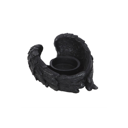 Raven Wings Tealight Candle Holder