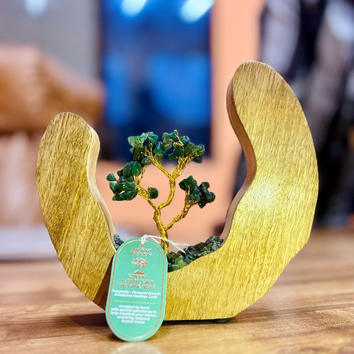 Gemstone Tree Garden - Green Aventurine