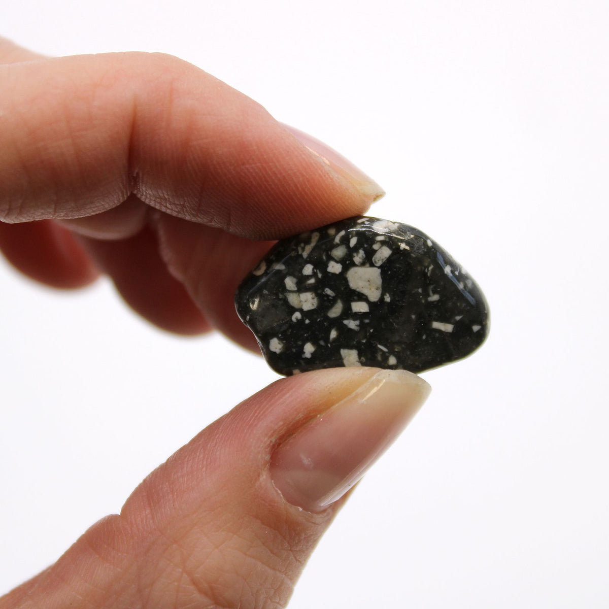 Small Tumble Stones - Guinea Fowl