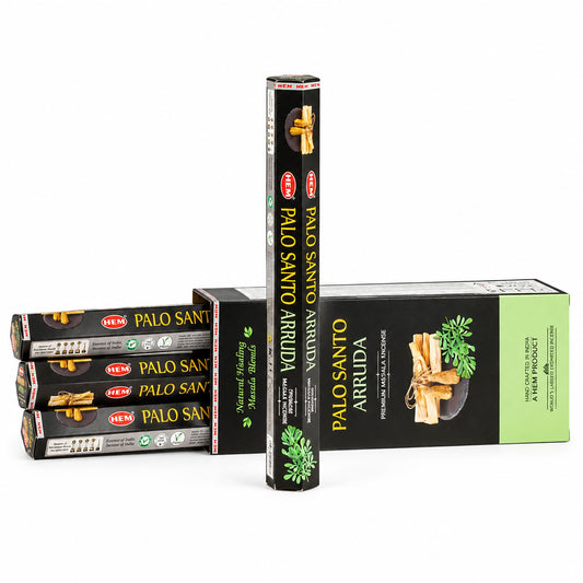HEM Hexagonal Incense - Palo Santo Masala - Arruda