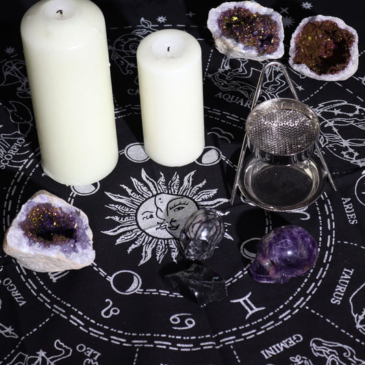 Fringed Altar Cloth - Horoscope