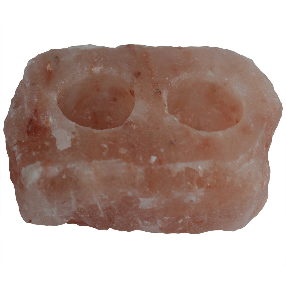Natural Salt 2 Candle Holder