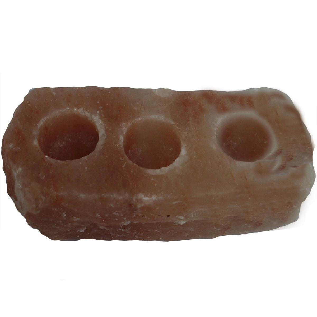 Natural Salt 3 Candle Holder