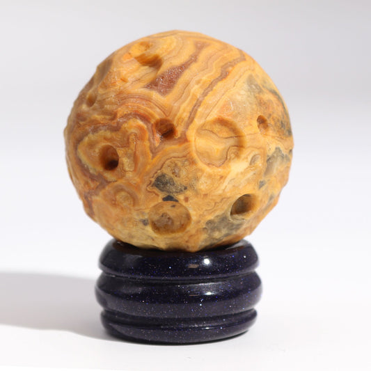 Crazy Lace Jasper Planet - Mercury