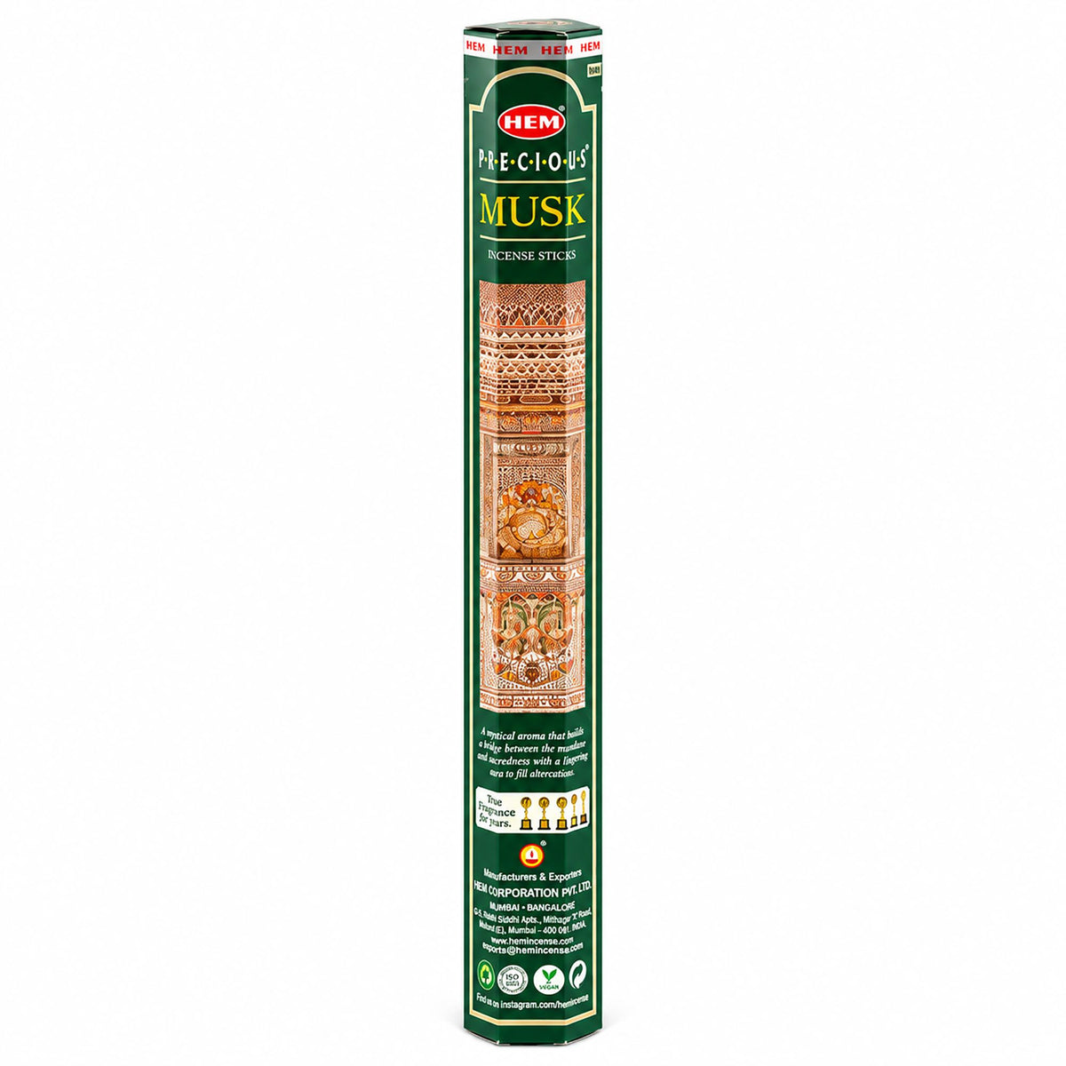 HEM Hexagonal Incense - Precious Musk