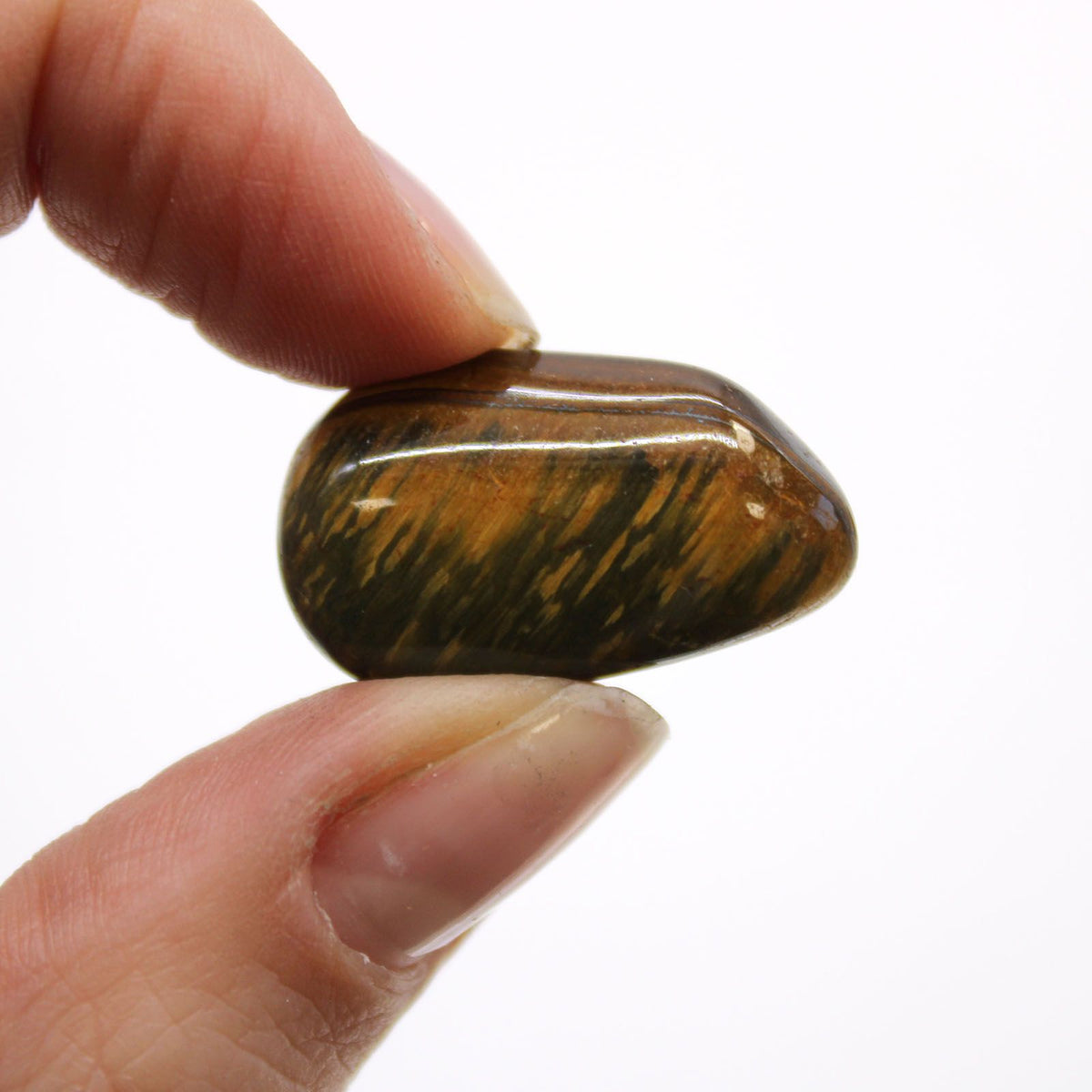 Small Tumble Stones - Tigers Eye - Varigated