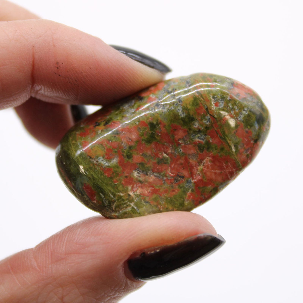Medium Tumble Stones - Unakite