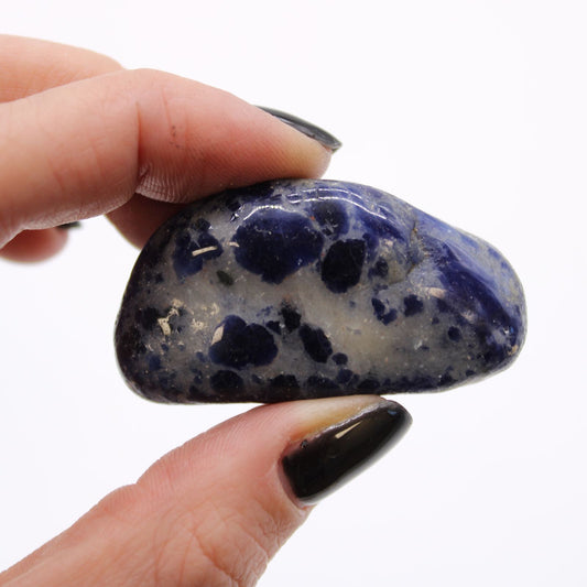 Medium Tumble Stones - Sodalite - Pure Blue