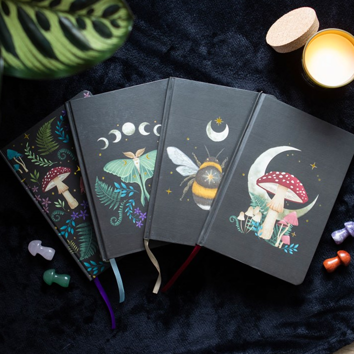 Dark Forest Print A5 Notebook