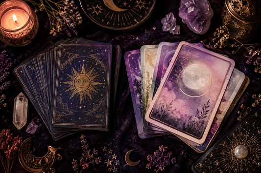 What’s the Difference Between Tarot and Oracle Cards?