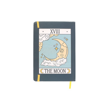 The Moon Vintage Tarot A5 Notebook