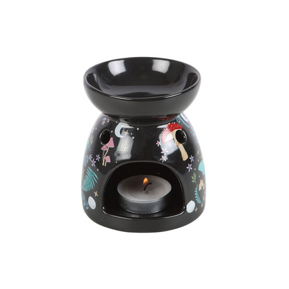 Dark Forest Print Oil Burner
