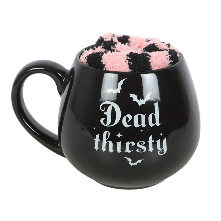 Dead Thirsty Mug and Socks Set
