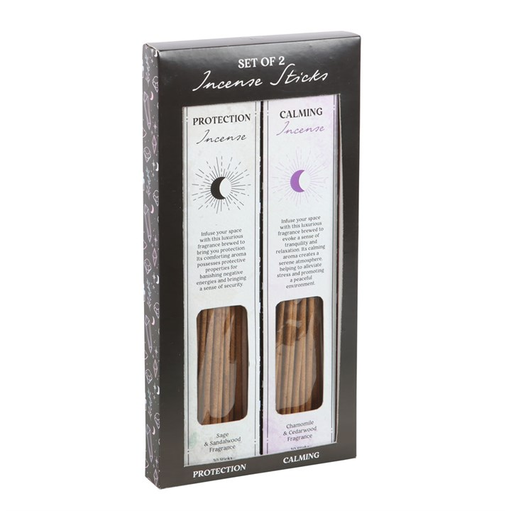 Calming & Protection Incense Sticks - Set of 2