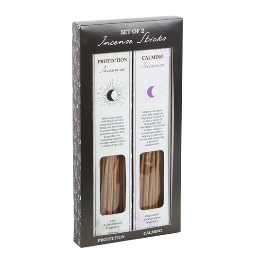 Calming & Protection Incense Sticks - Set of 2