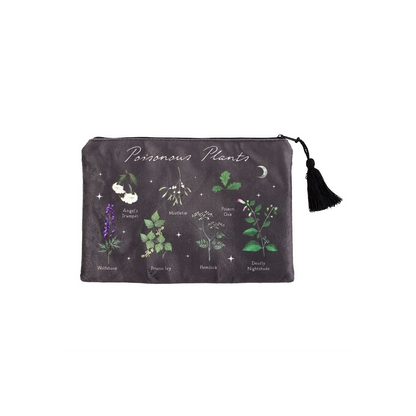 Poisonous Plants Makeup Bag