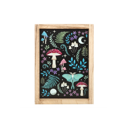 Dark Forest Framed Wall Print