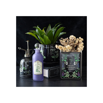Deadly Nightshade Decorative Glass Potion Bottle