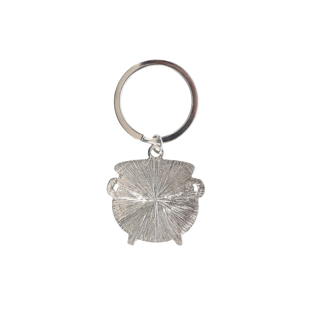 Witches Brew Cauldron Keyring