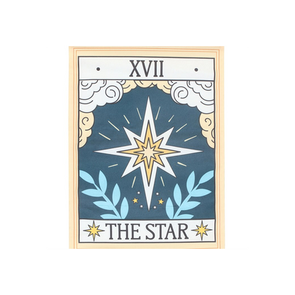 The Star Vintage Tarot Wall Hanging