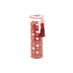 Sacred Heart Print Black Fig Tube Candle