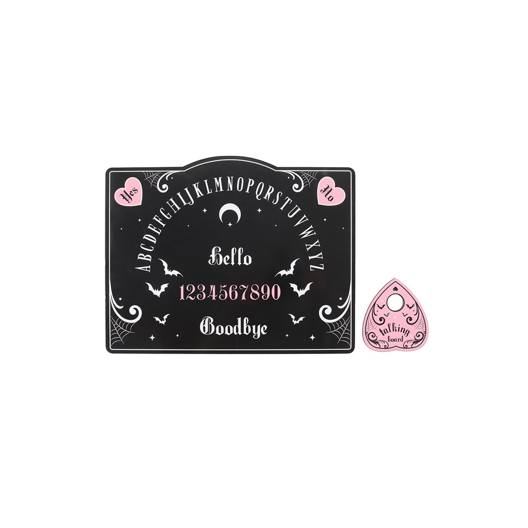 Pink and Black Talking Board