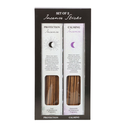 Calming & Protection Incense Sticks - Set of 2