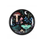 Round Dark Forest Print Trinket Dish