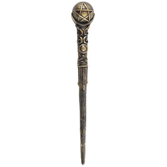 Bronze Pentagram Wand