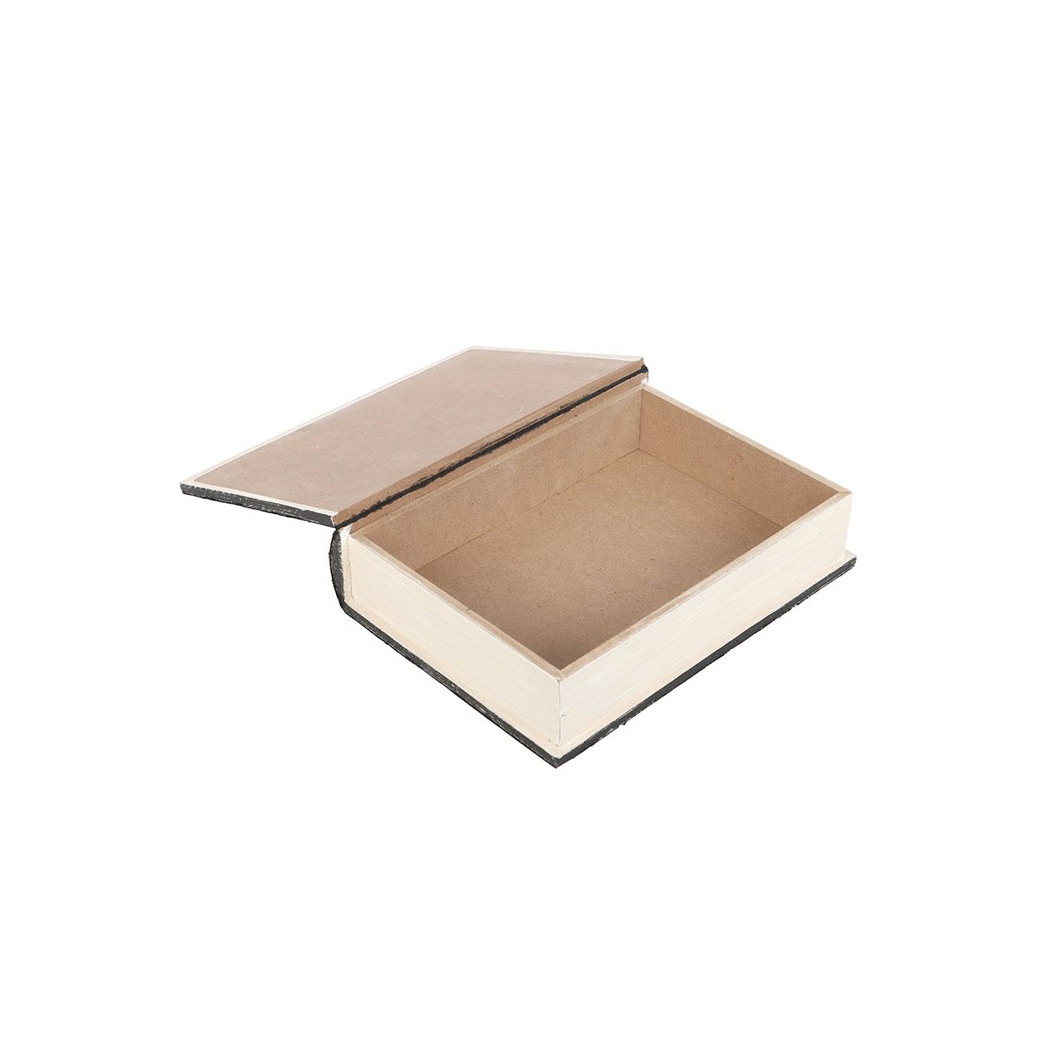 Black Talking Board Book Storage Box