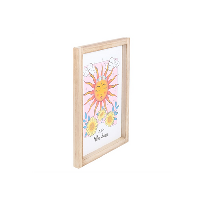 The Sun Celestial Framed Wall Print