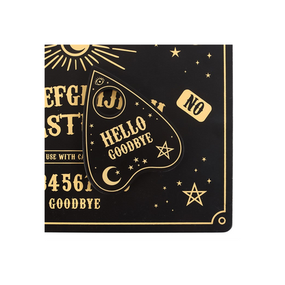 Black Talking Board Placemat and Coaster Set