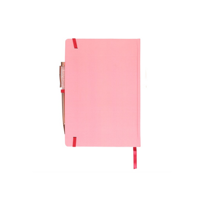 The Sun Gratitude Journal with Rose Quartz Pen