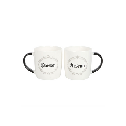 Poison and Arsenic Couples Mug Set