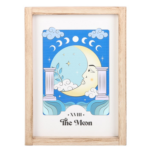 The Moon Celestial Framed Wall Print