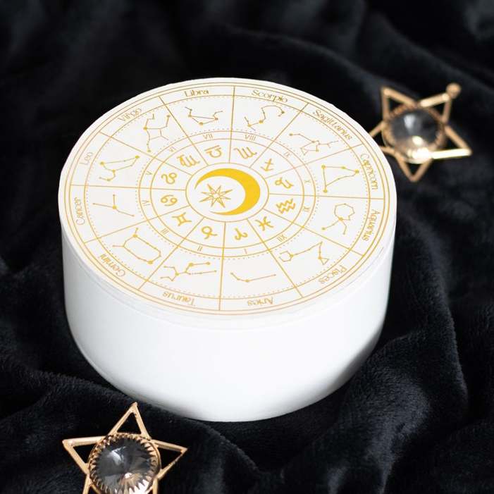 Astrology Wheel Jewellery Storage Box