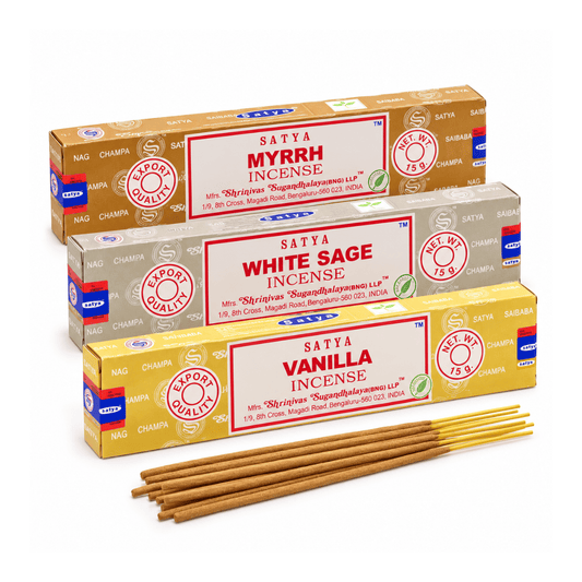 Bestsellers Bundle - Satya Incense Sticks - Set of 3