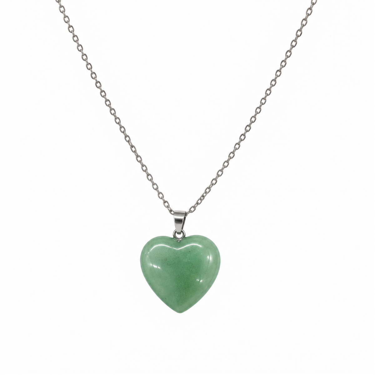 Gemstone Heart Necklace