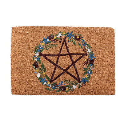 Natural Solstice Wreath Doormat