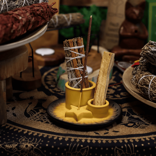 Stick & Smudge Holder Set - Grounding