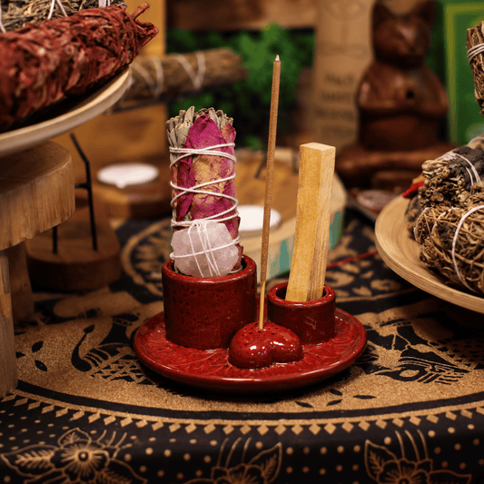 Stick & Smudge Holder Set - Love