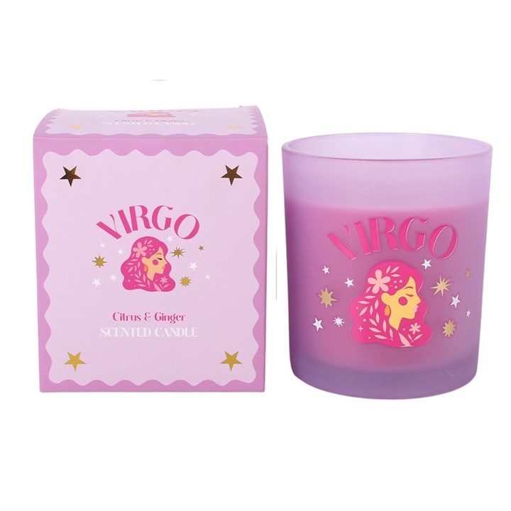 Virgo - Zodiac Zest - Citrus & Ginger Candle