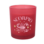 Zodiac Zest Scorpio Candy Apple Candle
