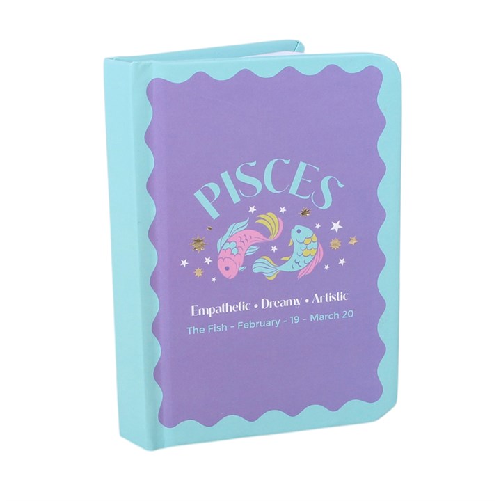 Pisces - Zodiac Zest - Mini Notebook