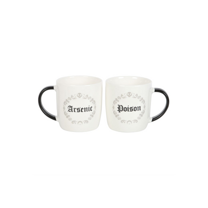 Poison and Arsenic Couples Mug Set
