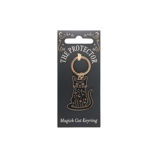 The Protector Magick Black Cat Keyring