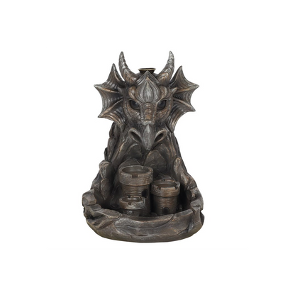 Grey Dragon Backflow Incense Burner