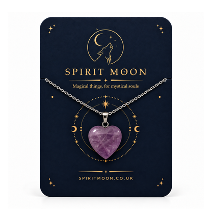 Gemstone Heart Necklace